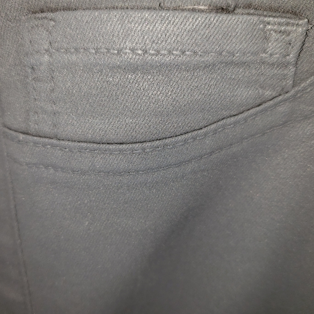 Elie Tahari 29 Audrey faux leather gray leggings - Picture 7 of 15
